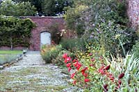 The garden at The Gardeners Cottages, Loch Lomond